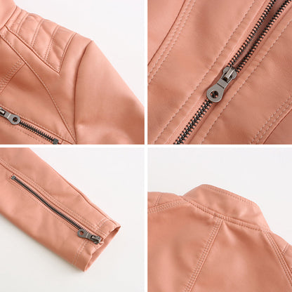 Leather Jacket for Women - Morgan