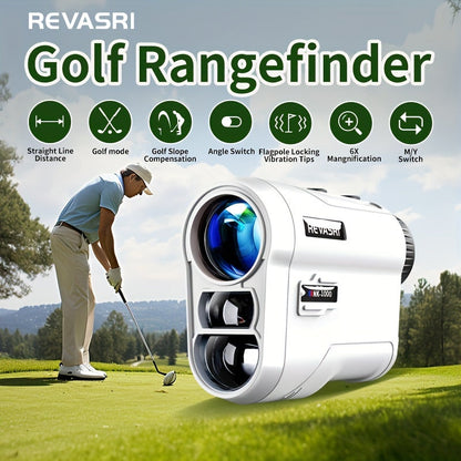 Telemetro da golf avanzato - Misurazioni precise con compensazione della pendenza e feedback tramite vibrazione