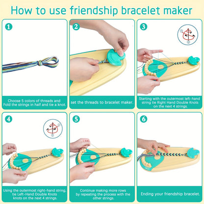 Creative Friendship Bracelet Maker – For Unforgettable Moments of Togetherness