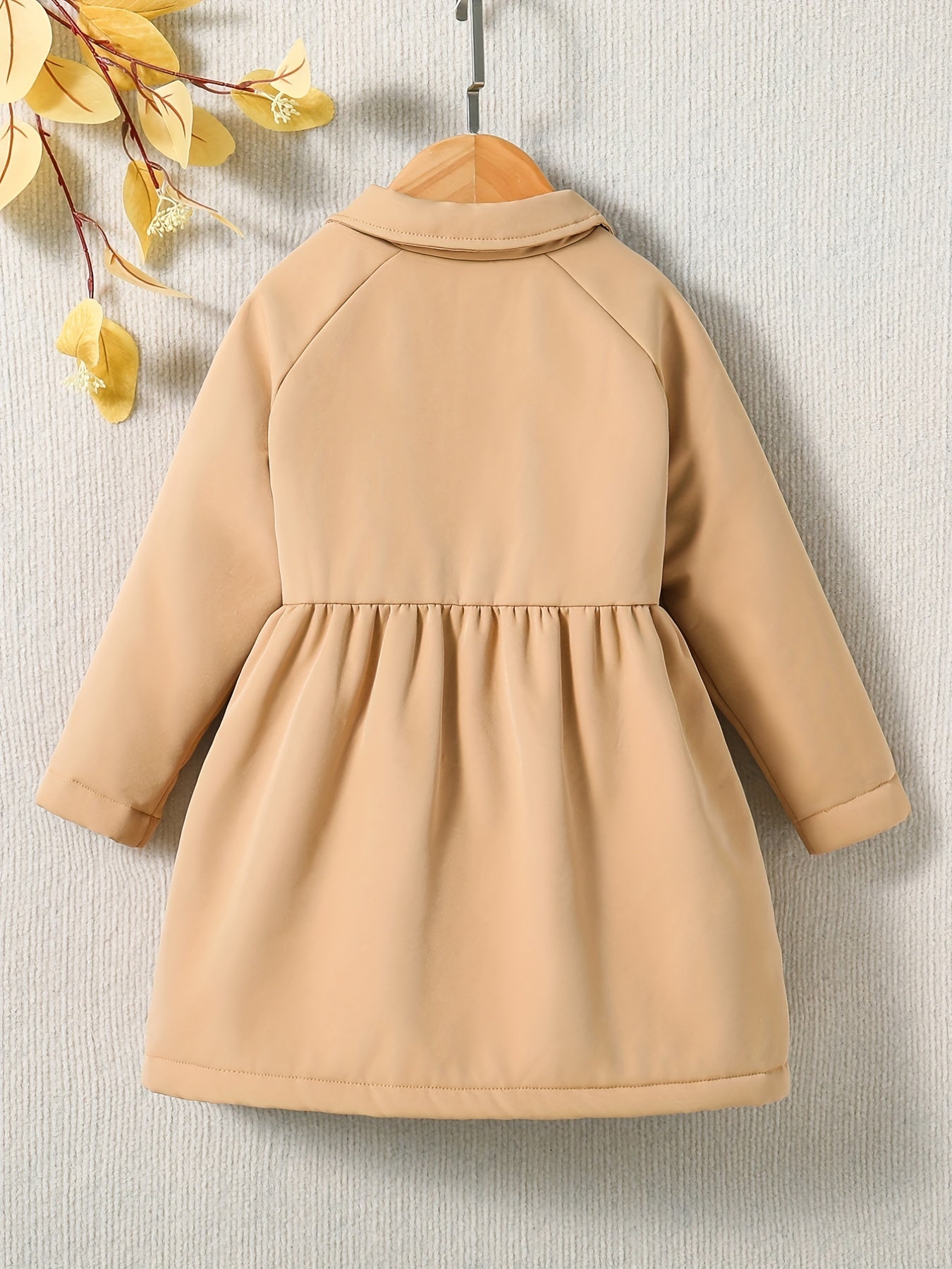 Toddler Girls' Winter Coat with Fleece Lining - Sabine