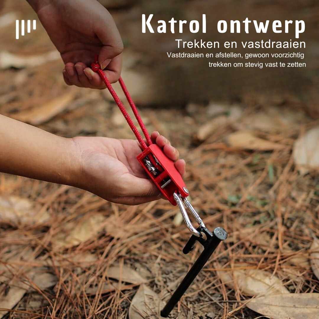Pulley Camping Rope - High Strength & Quick Release
