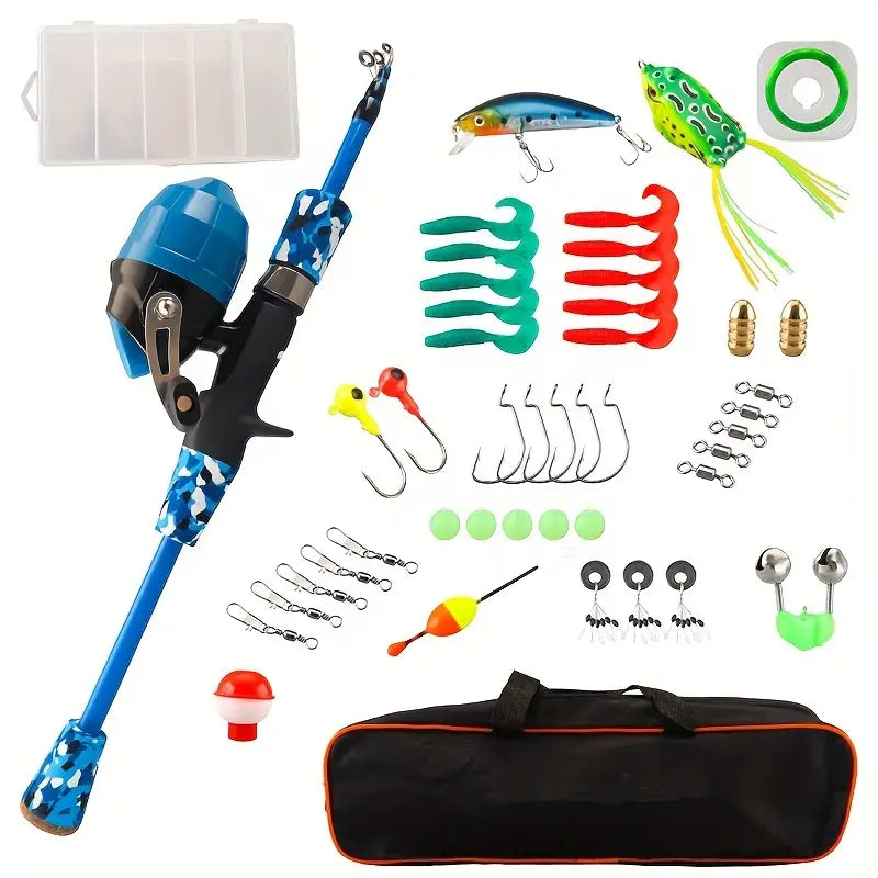 Ultralight Carbon Fibre Fishing Rod Set with Complete Accessories