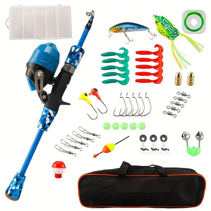 Ultralight Carbon Fibre Fishing Rod Set with Complete Accessories