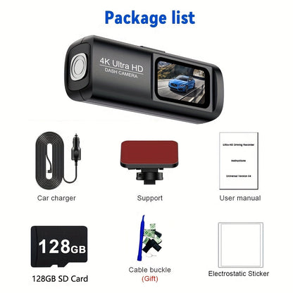 Dashcam 4K Ultra – Seguridad inteligente e imagen nítida en cada viaje
