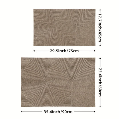 Felpis de puerta geométrico Dajiang – Duradero y elegante