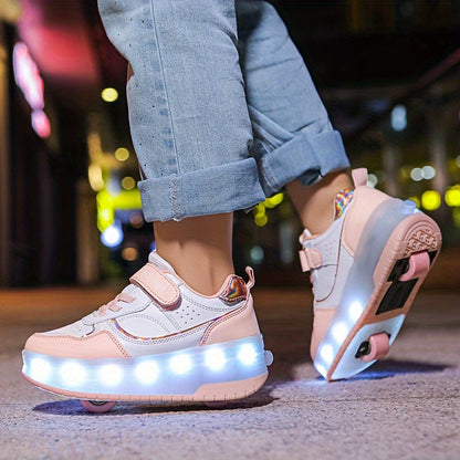 GlowRiders rolschaatsschoenen - Voor kinderen, met lichtshow