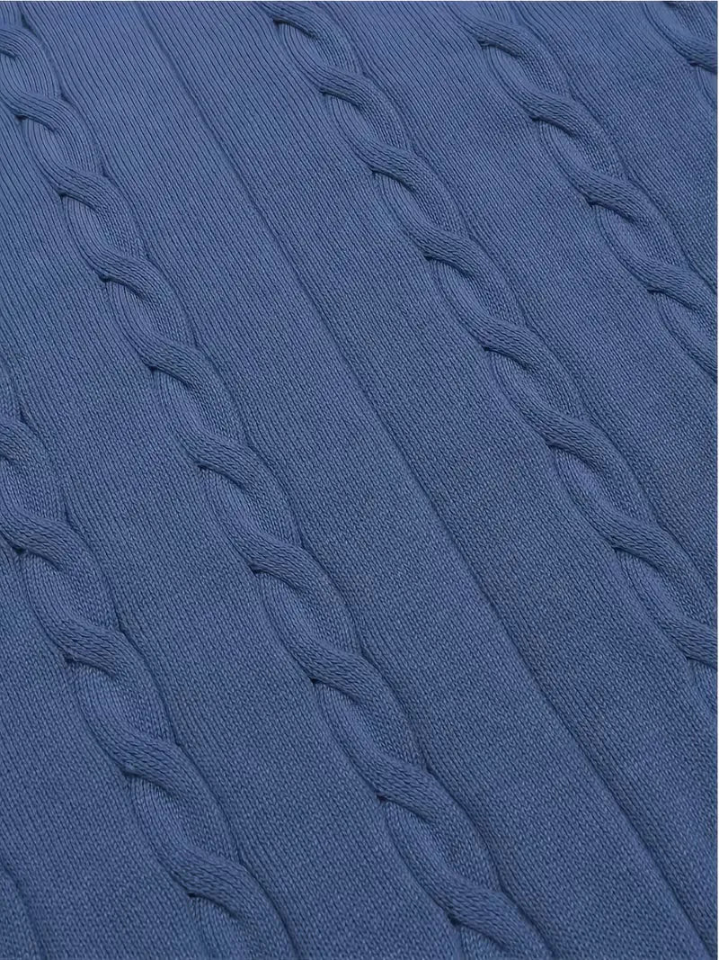 Gilet sans manches en tricot avec col en V