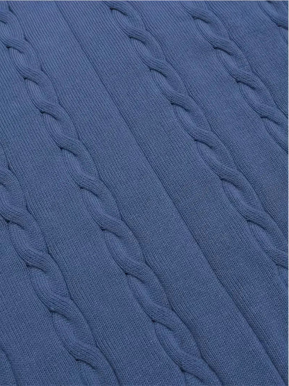 Gilet sans manches en tricot avec col en V