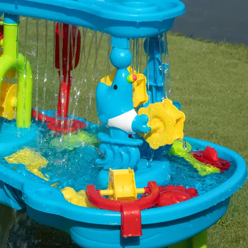 Play & Learn 3-Layer Sand and Water Play Table