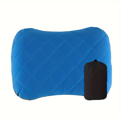 Almohada ergonómica inflable para acampar – Ideal para brindar apoyo al cuello y la zona lumbar durante excursiones y acampadas