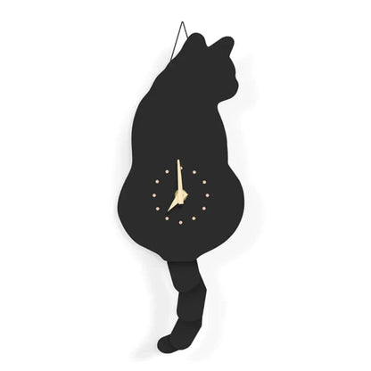 FelineTime - kissa heiluvalla hännällä - ainutlaatuinen seinäkello
