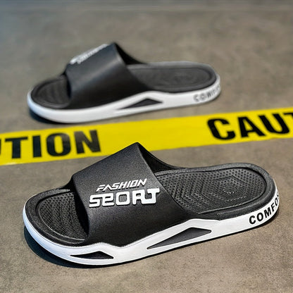 Anti-Slip Men's Sports Slippers for Maximum Comfort