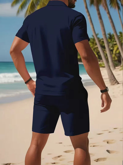 Ensemble d'été avec polo et short