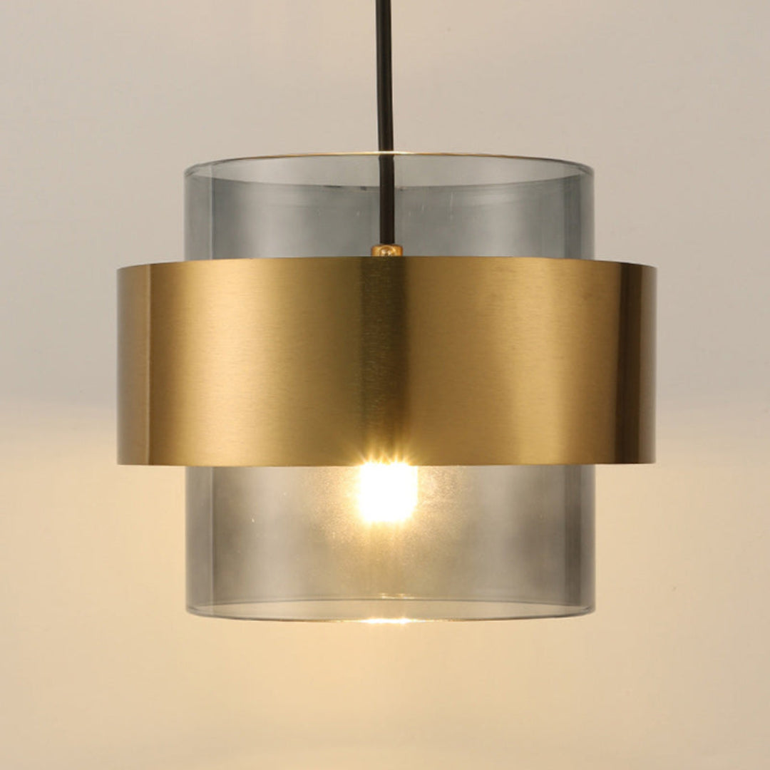 Scandinavian Round Glass Pendant Lamp – Modern and Elegant Design