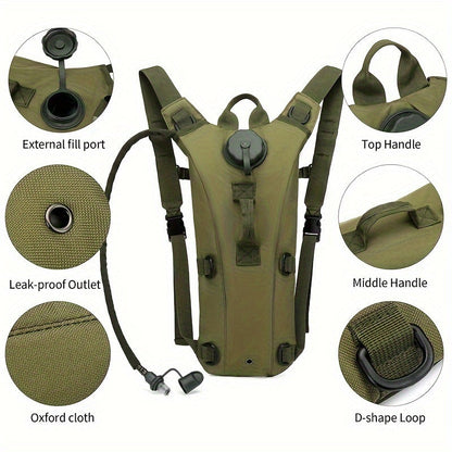Trinkrucksack mit Wasserblase zum Wandern und Campen