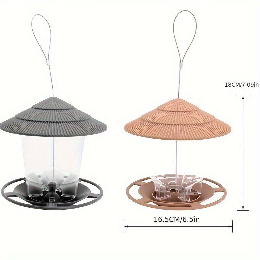 Mushroom-Shaped Bird Feeder Station – Handy and Decorative for Gardens and Outdoor Spaces