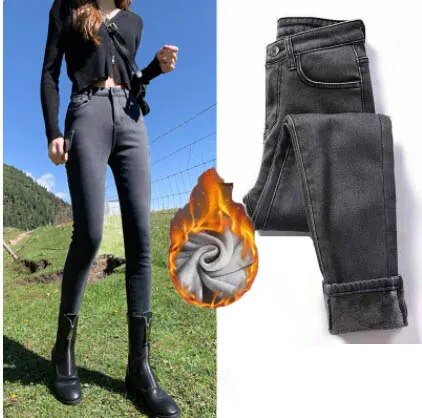 Fieke | Warm lined women's jeans