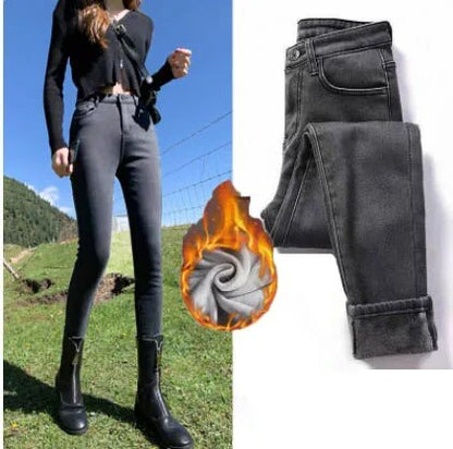 Fieke | Warm lined women's jeans