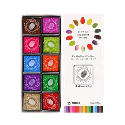 Kit de pintura de dedos | Set creativo de bricolaje