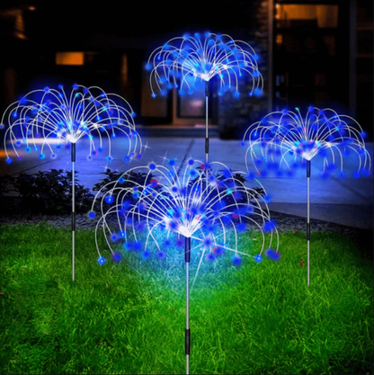 Solar LED Firework Garden Lights