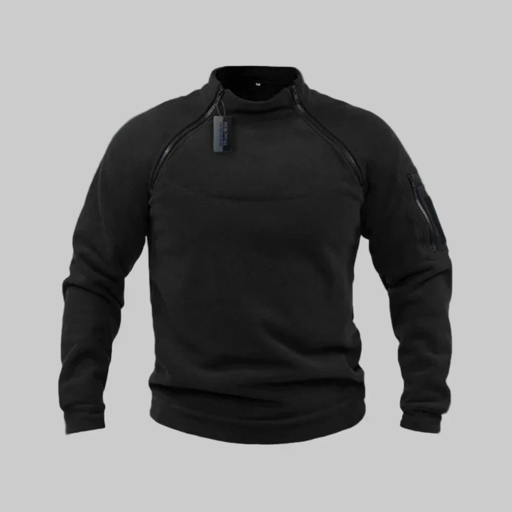 fleece sweater for men – functional layer for outdoor and field use