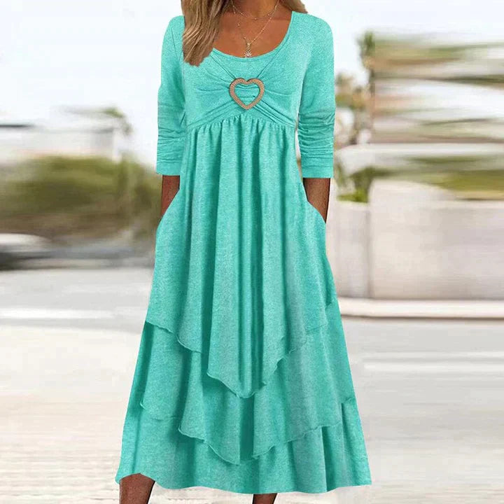 Fleur | Elegant Evening Dress with Simple Style