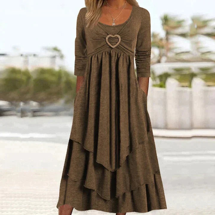 Fleur | Elegant Evening Dress with Simple Style