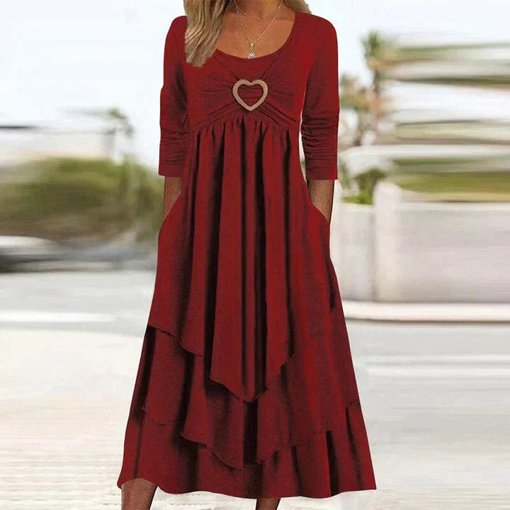 Fleur | Elegant Evening Dress with Simple Style