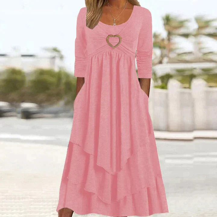 Fleur | Elegant Evening Dress with Simple Style