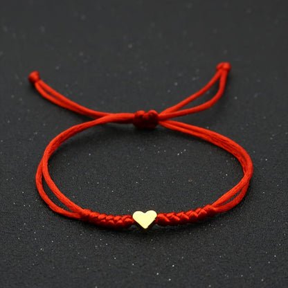 Fleur | Festive Woven Heart-Shaped Bracelet