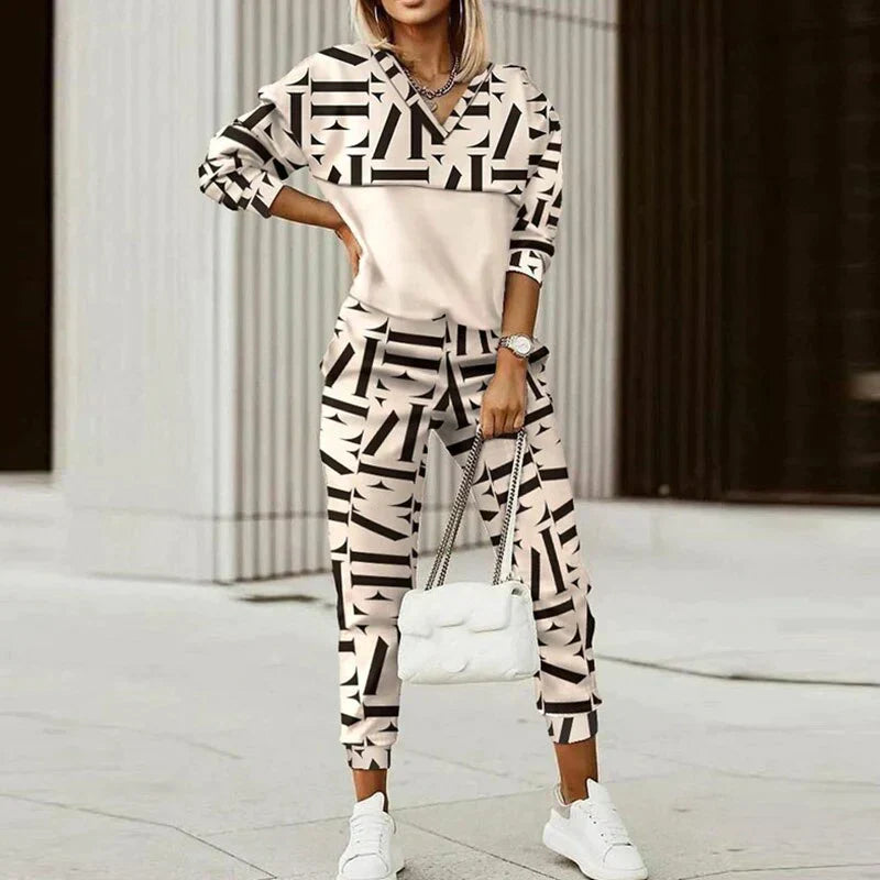 Fleur | Checked Outdoor Clothing Set for Women