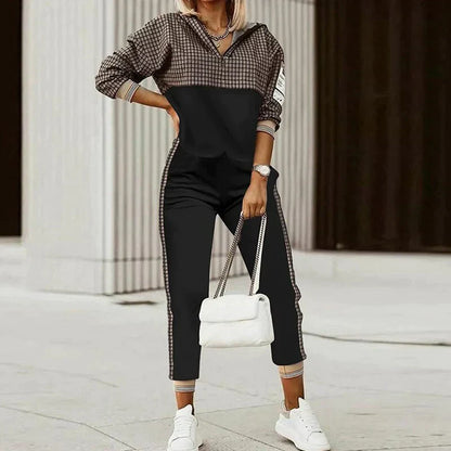 Fleur | Checked Outdoor Clothing Set for Women