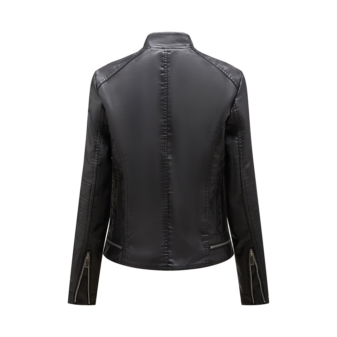Fleur | Stylish Leather Jacket