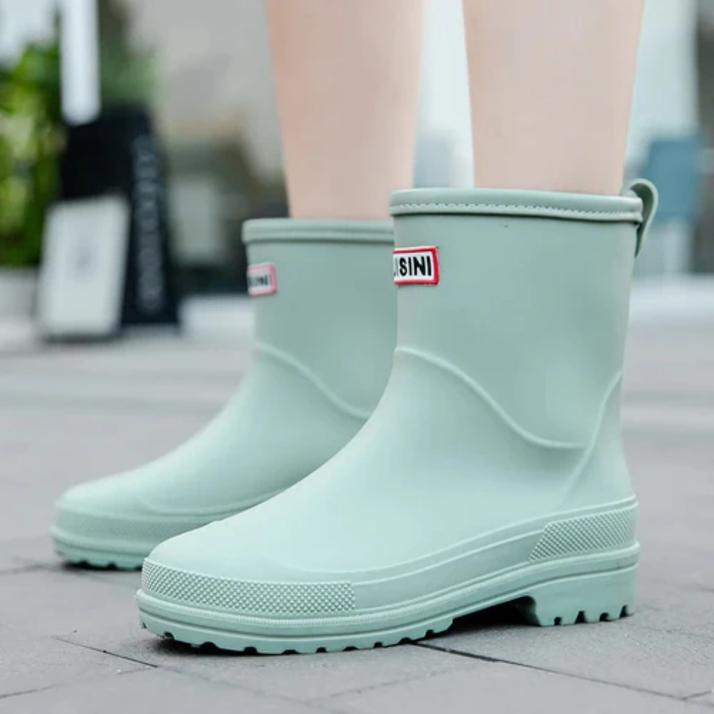Floor | Trendy waterproof ladies' rain boots
