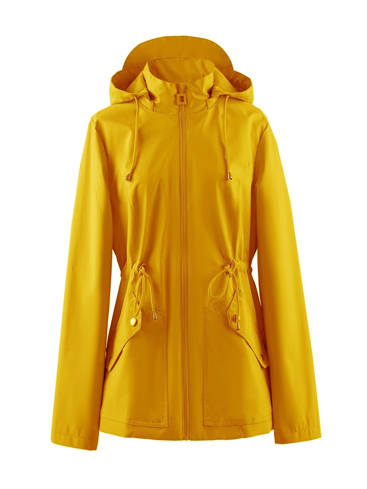 Floor | Waterproof Tailored Spring and Autumn Jacket with Hood