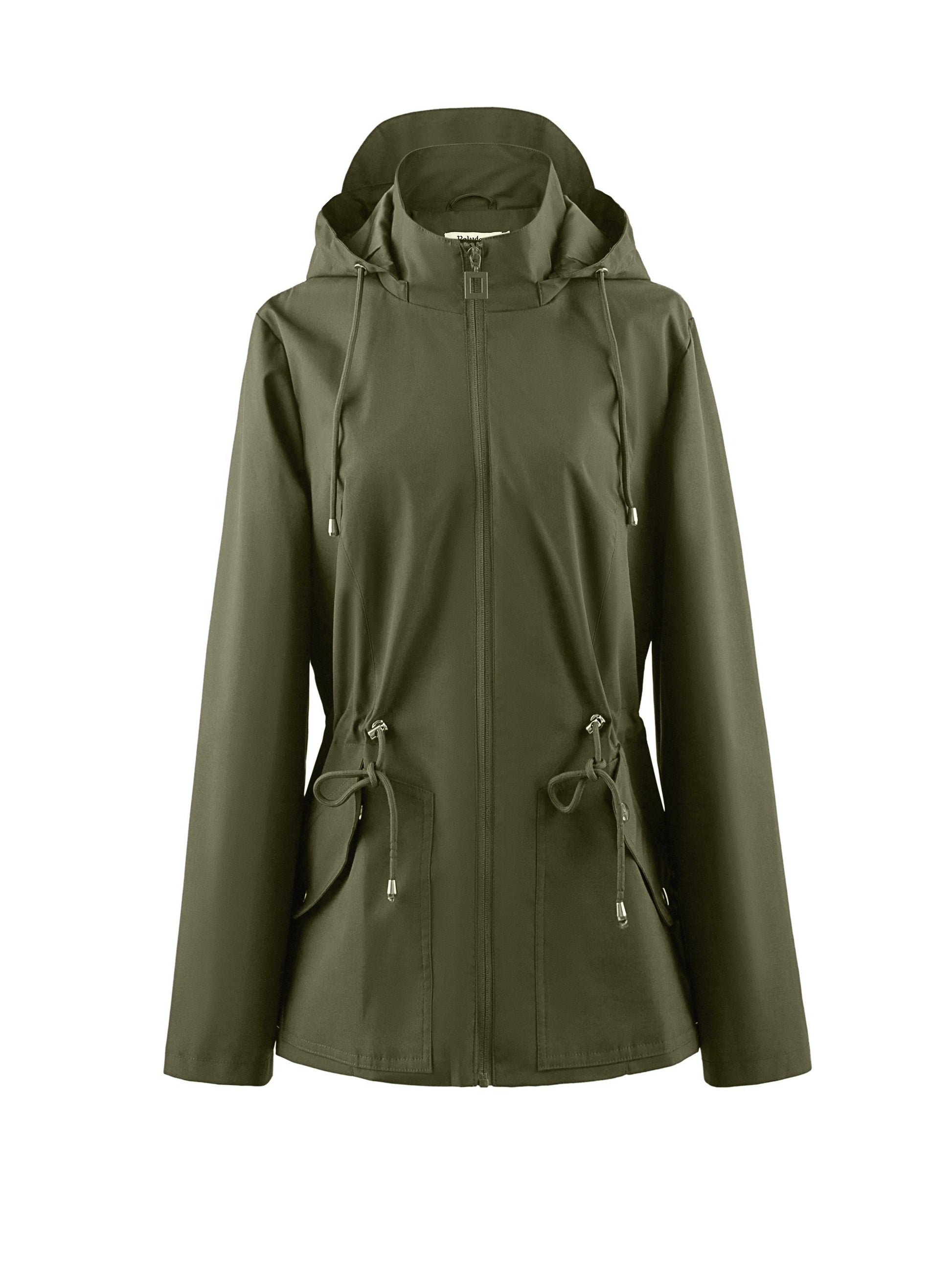 Floor | Waterproof Tailored Spring and Autumn Jacket with Hood