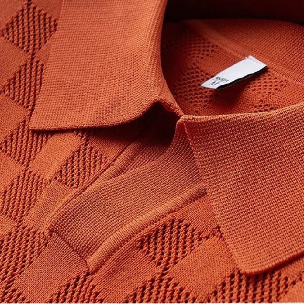 Floris | Stylish Knitted Polo Shirt for Men