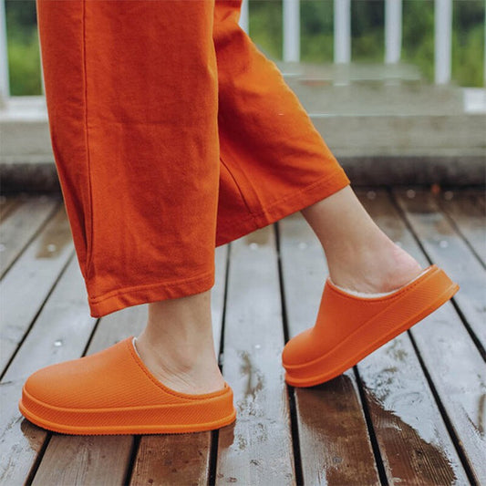 Zapatillas cómodas, acogedoras y antideslizantes para mujer - Hogar