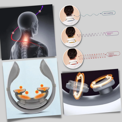 Four-Head Neck and Shoulder Massager