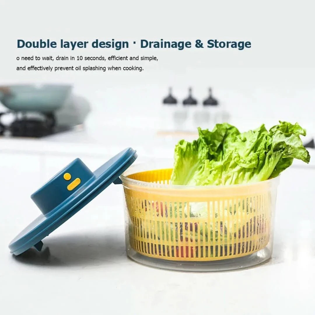 FreshVibe | Lavadora y secadora eléctrica de ensaladas y verduras