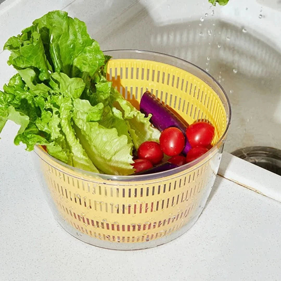 FreshVibe | Lavadora y secadora eléctrica de ensaladas y verduras
