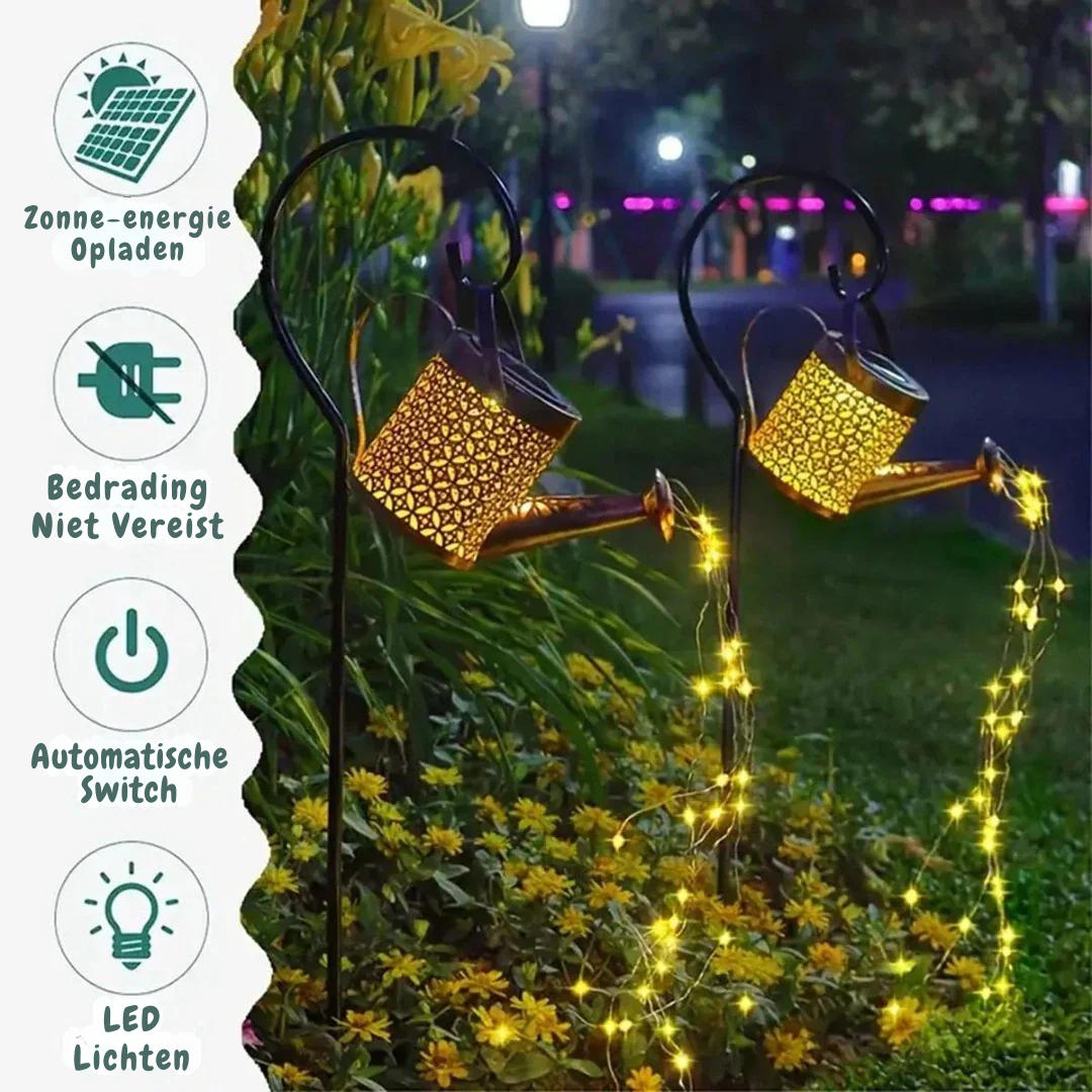 Waterfall Lighting - Solar Powered