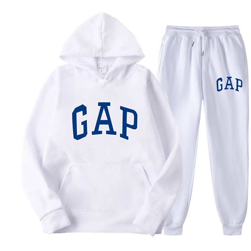 GAP | Modern and Comfortable Women's Jogging Suit with Hood and Text