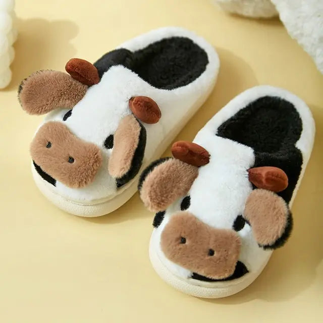 Snuggly Warm Animal Slippers with Soft Lining