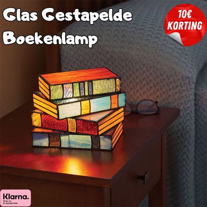 Glasstapellampenbuch | Buntglas