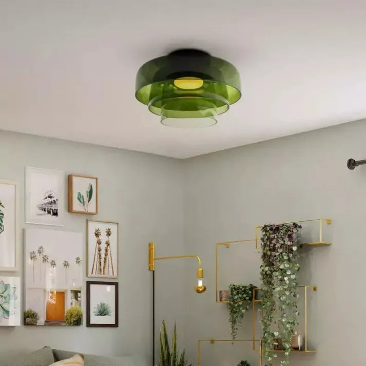 Lampă de tavan medievală GlassLuxe