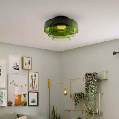 Lampă de tavan medievală GlassLuxe