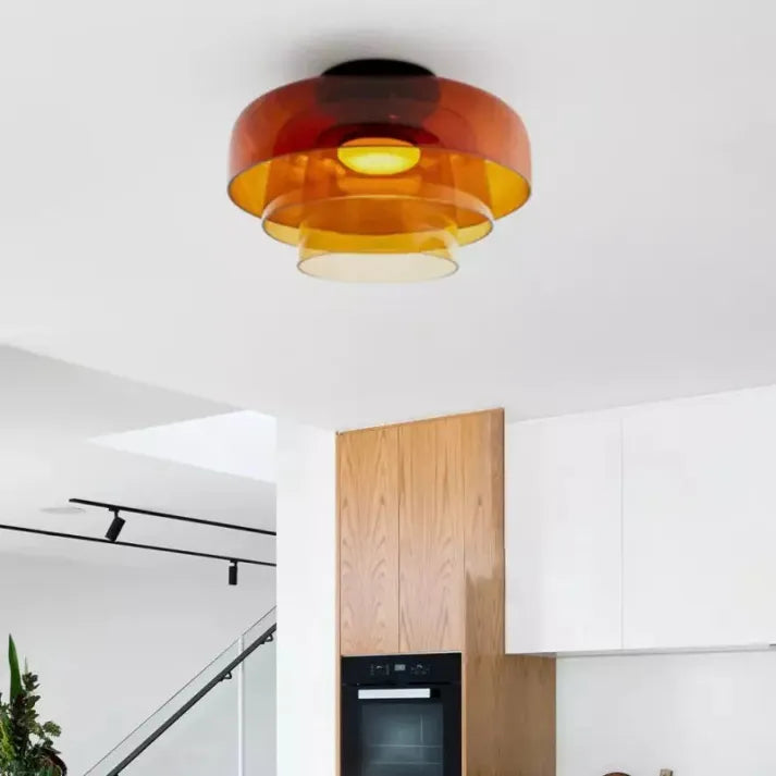Lampă de tavan medievală GlassLuxe