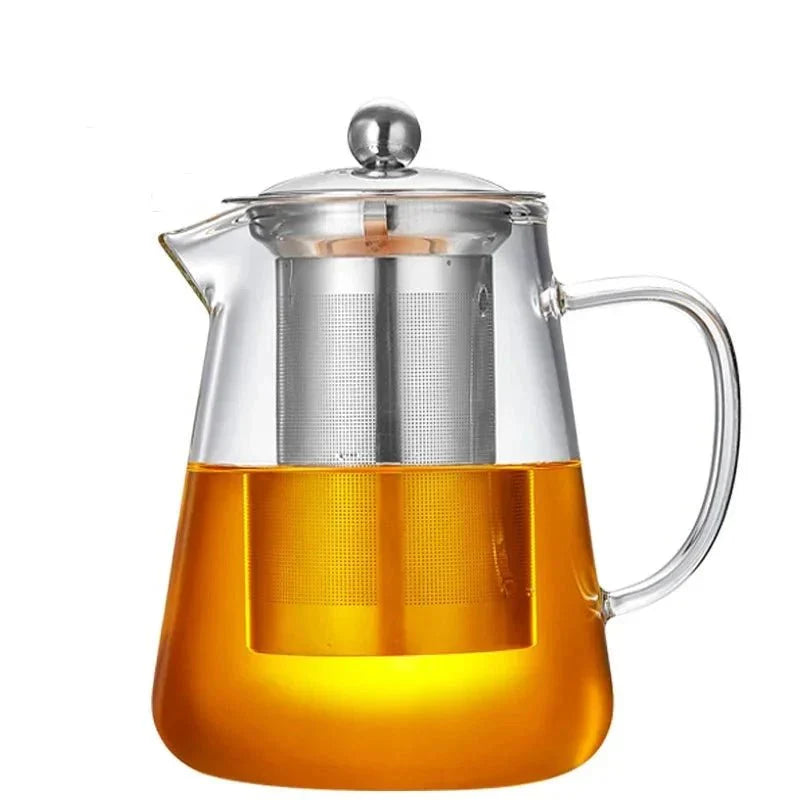 Théière en verre - Infuseur avec filtre pour un thé parfait