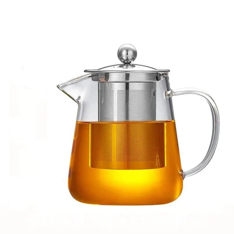 Théière en verre - Infuseur avec filtre pour un thé parfait